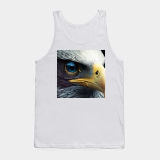 USA, Bald Eagle, America, American Flag, Tank Top